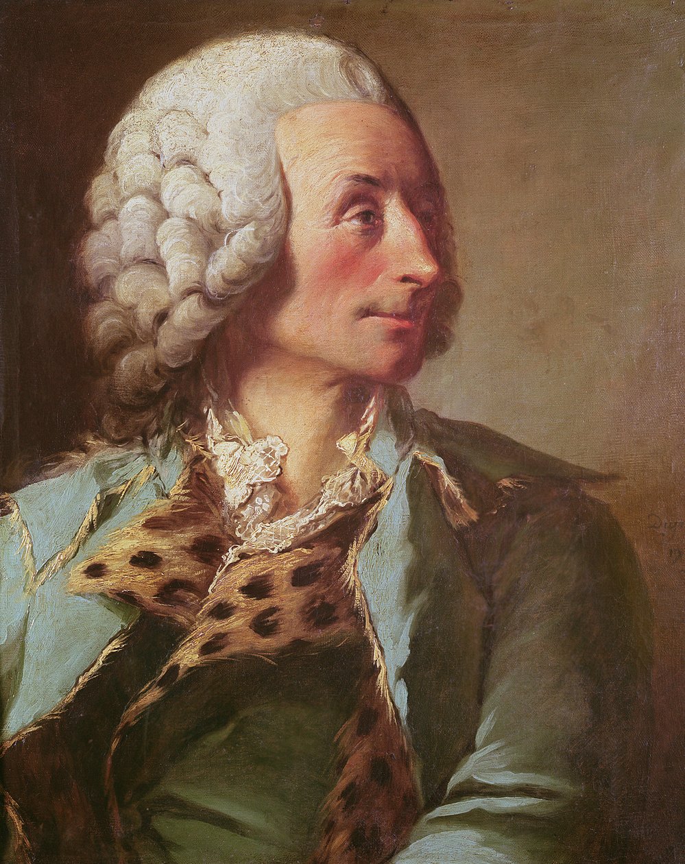 Porträt von Claude Nicolas Le Cat (1700-68) von N. Dupont