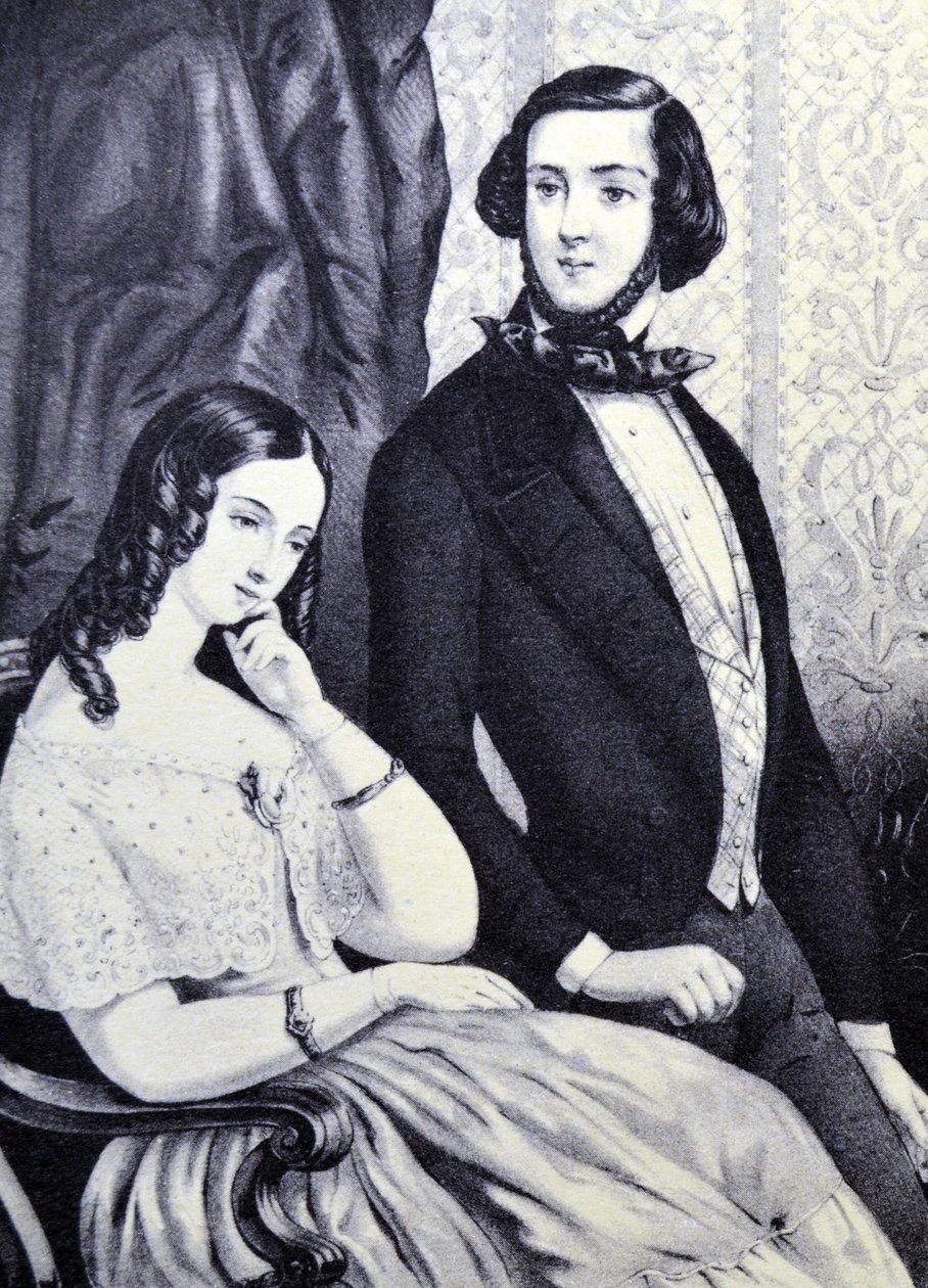Der Streit der Liebenden von N. and Ives, J.M. Currier