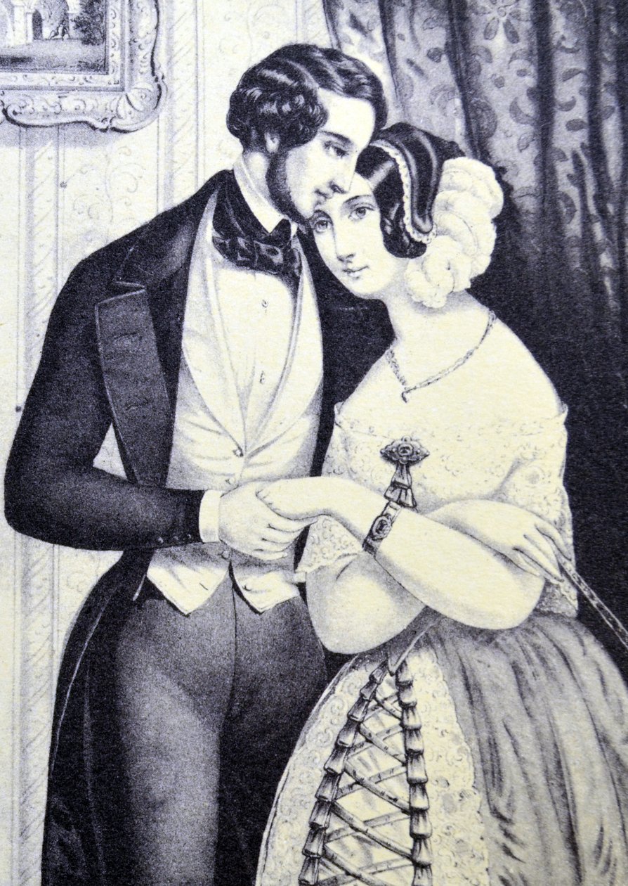 Die Versöhnung der Liebenden von N. and Ives, J.M. Currier
