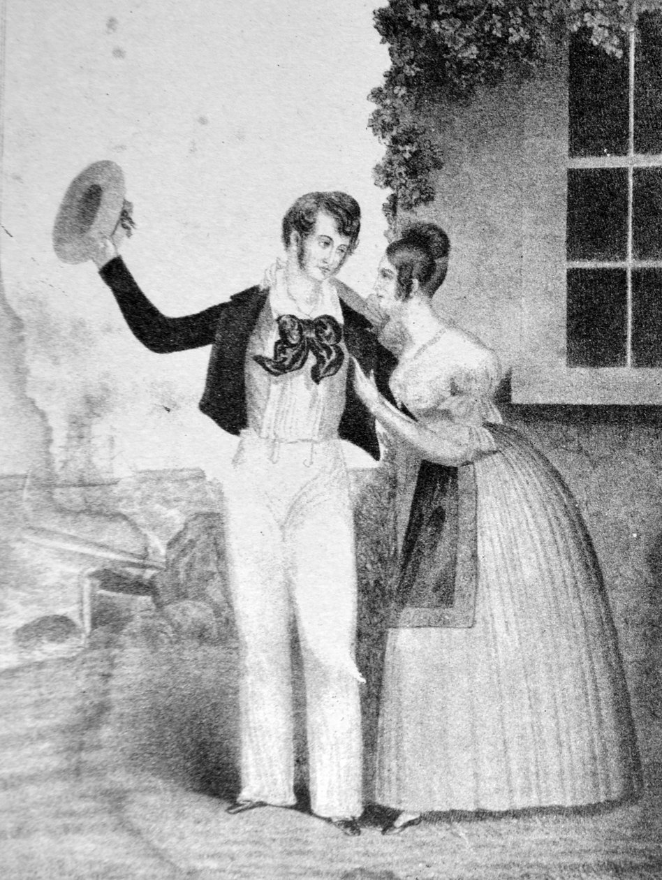 Der Abschied der Seeleute von N. and Ives, J.M. Currier