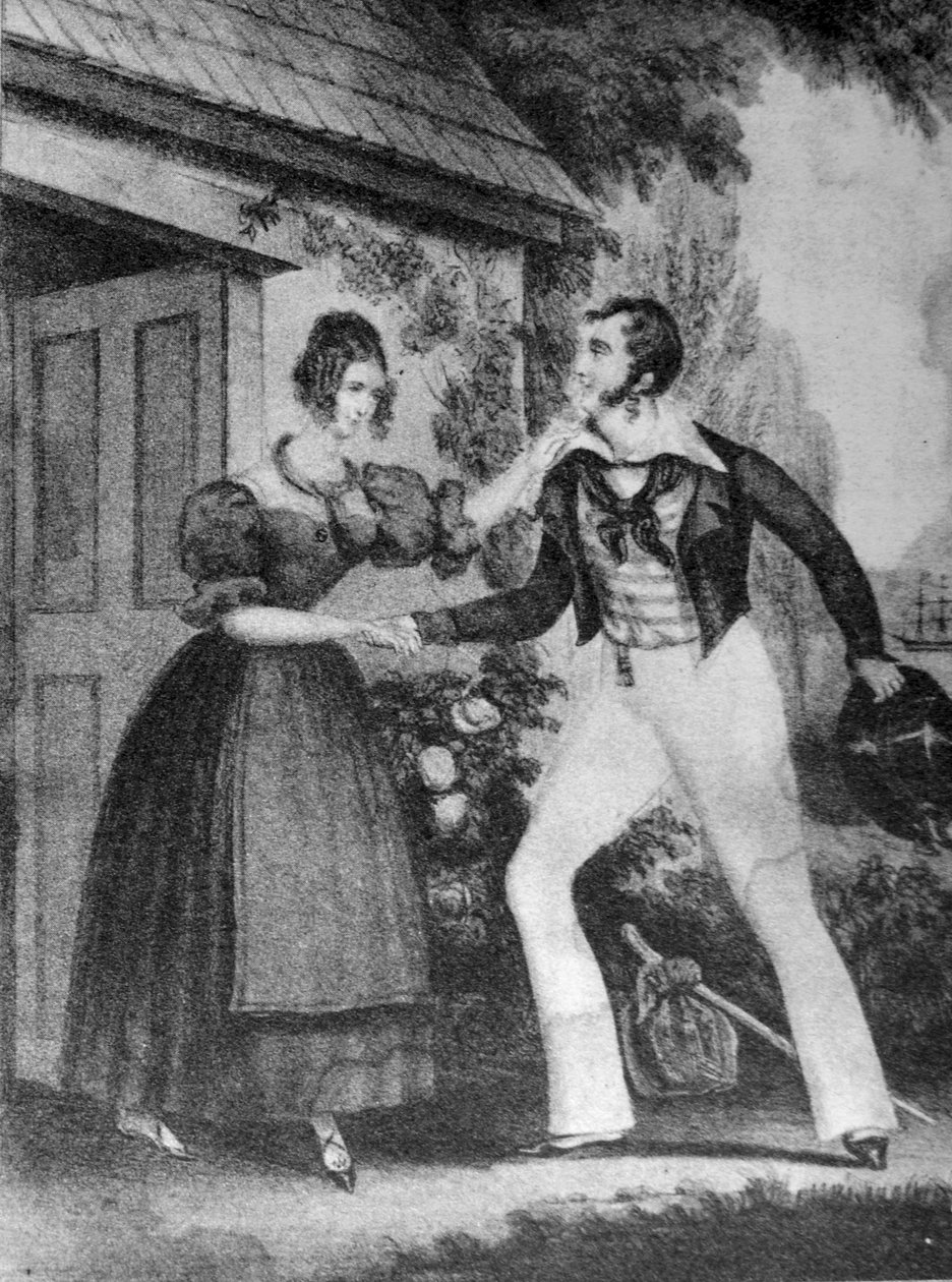 Rückkehr der Seeleute von N. and Ives, J.M. Currier