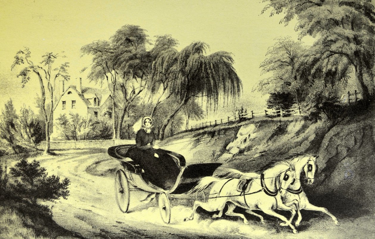 Der Stern der Straße von N. and Ives, J.M. Currier