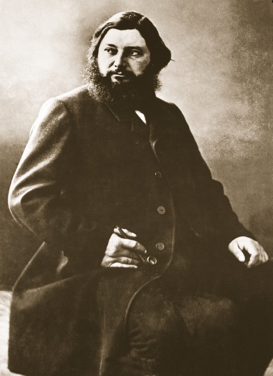 Gustave Courbet, ca. 1861 von Nadar