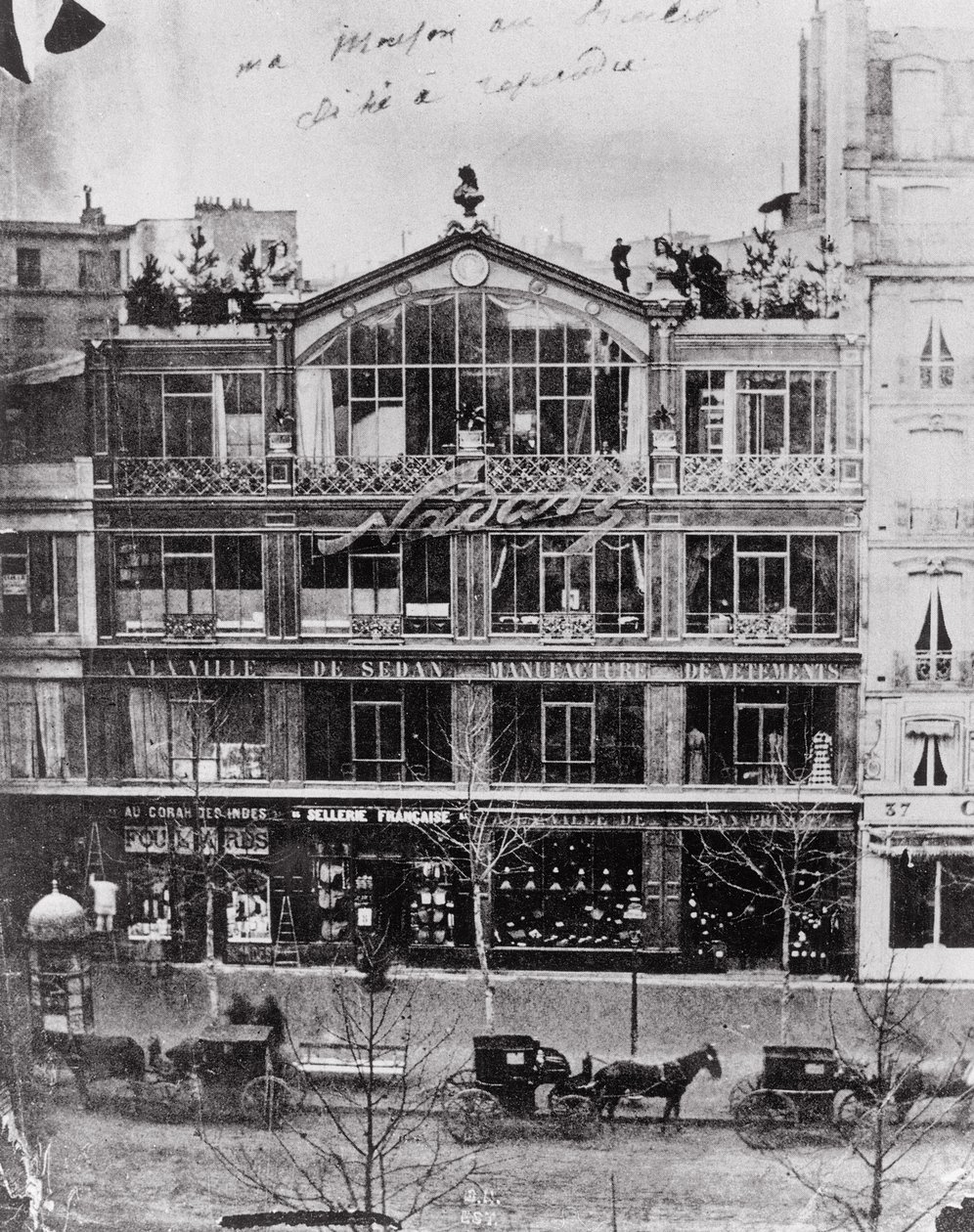 Studio von Nadar am Boulevard des Capucines 35, Paris, ca. 1855 von Nadar