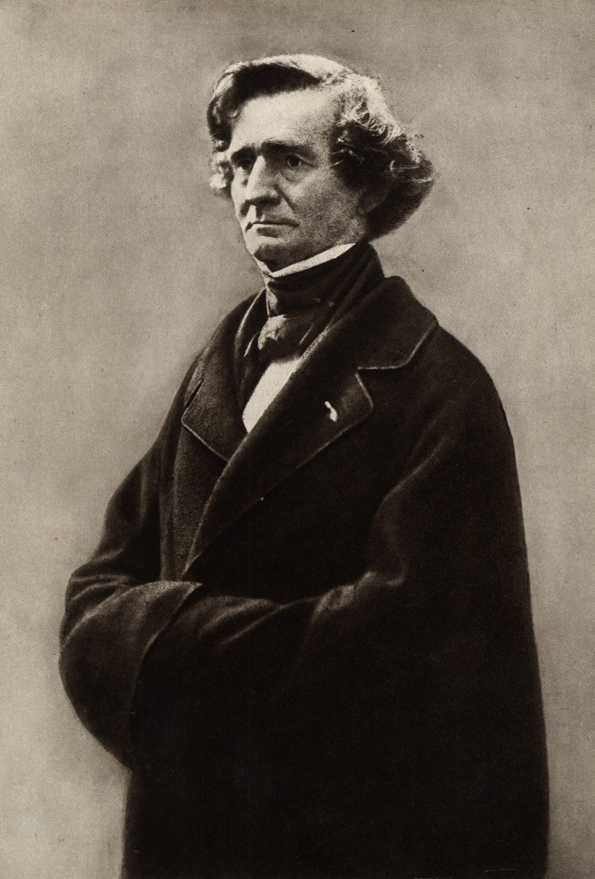 (Louis) Hector Berlioz (1803-1865) von Nadar