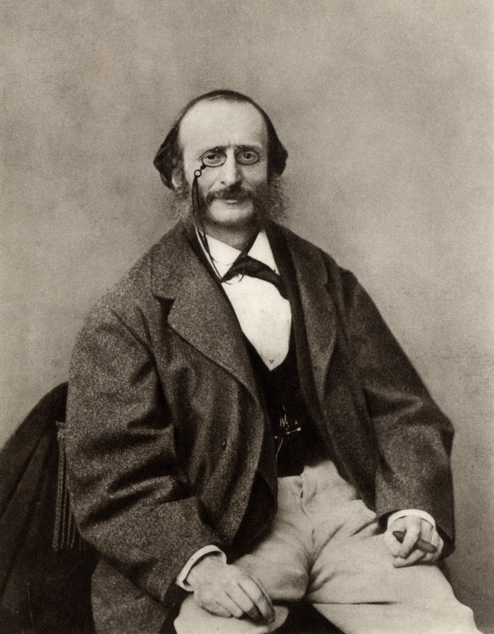 Jacques Offenbach (1819-1880) von Nadar