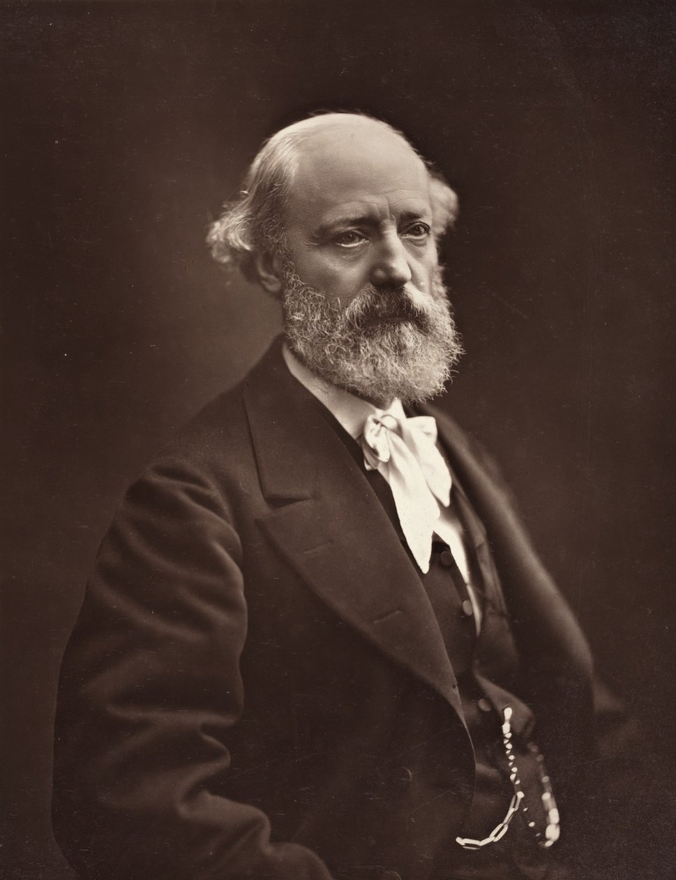 Eugène Viollet-Le-Duc, französischer Architekt, 1814-1879, 1878 von Nadar