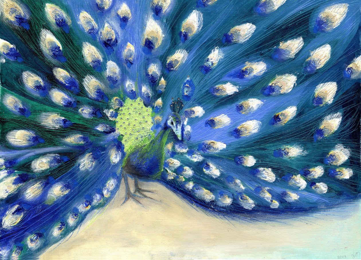 Pfauenaugen, 2013 von Nancy Moniz Charalambous