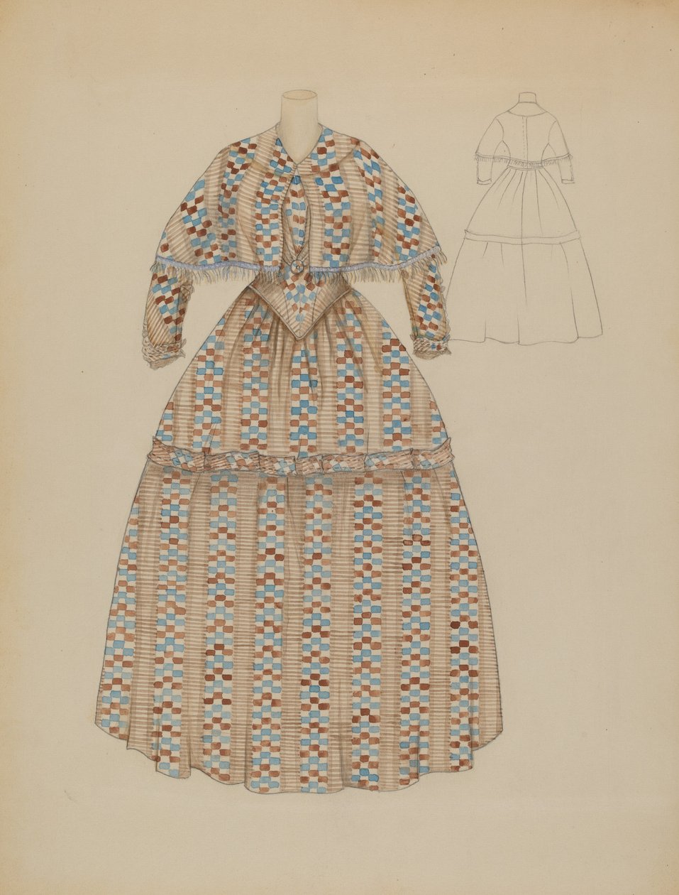 Kleid, ca. 1937 von Nancy Crimi