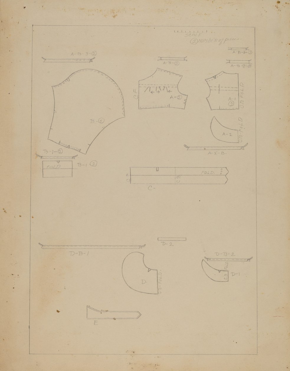 Mädchenkleid (Muster) von Nancy Crimi