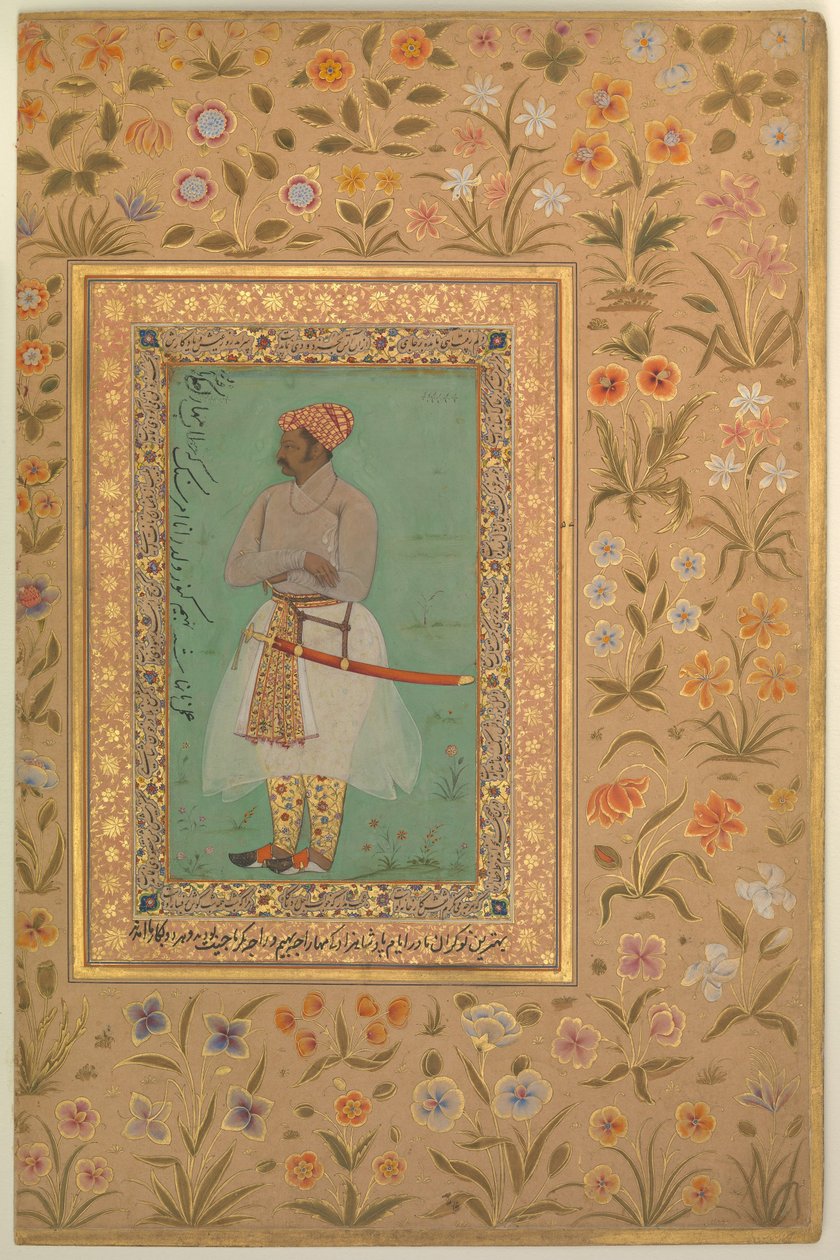 Porträt von Maharaja Bhim Kanwar von Nanha