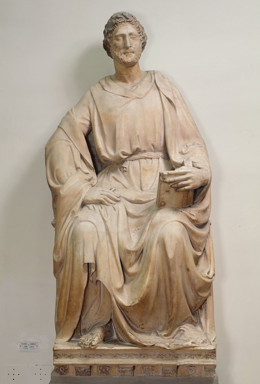 St. Lukas, 1415 von Nanni di Banco