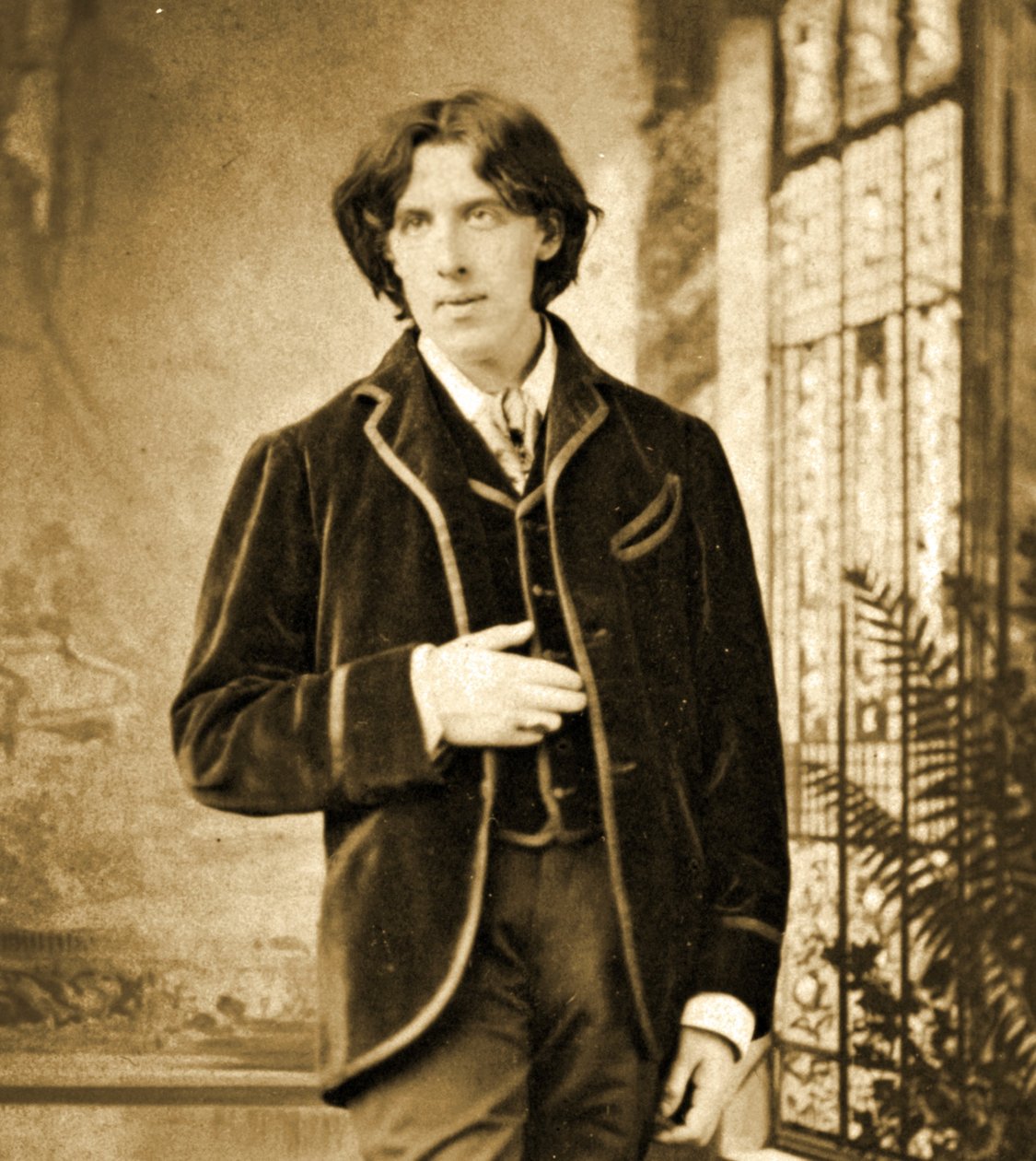 Porträt von Oscar Wilde ca. 1882 von Napoleon Sarony