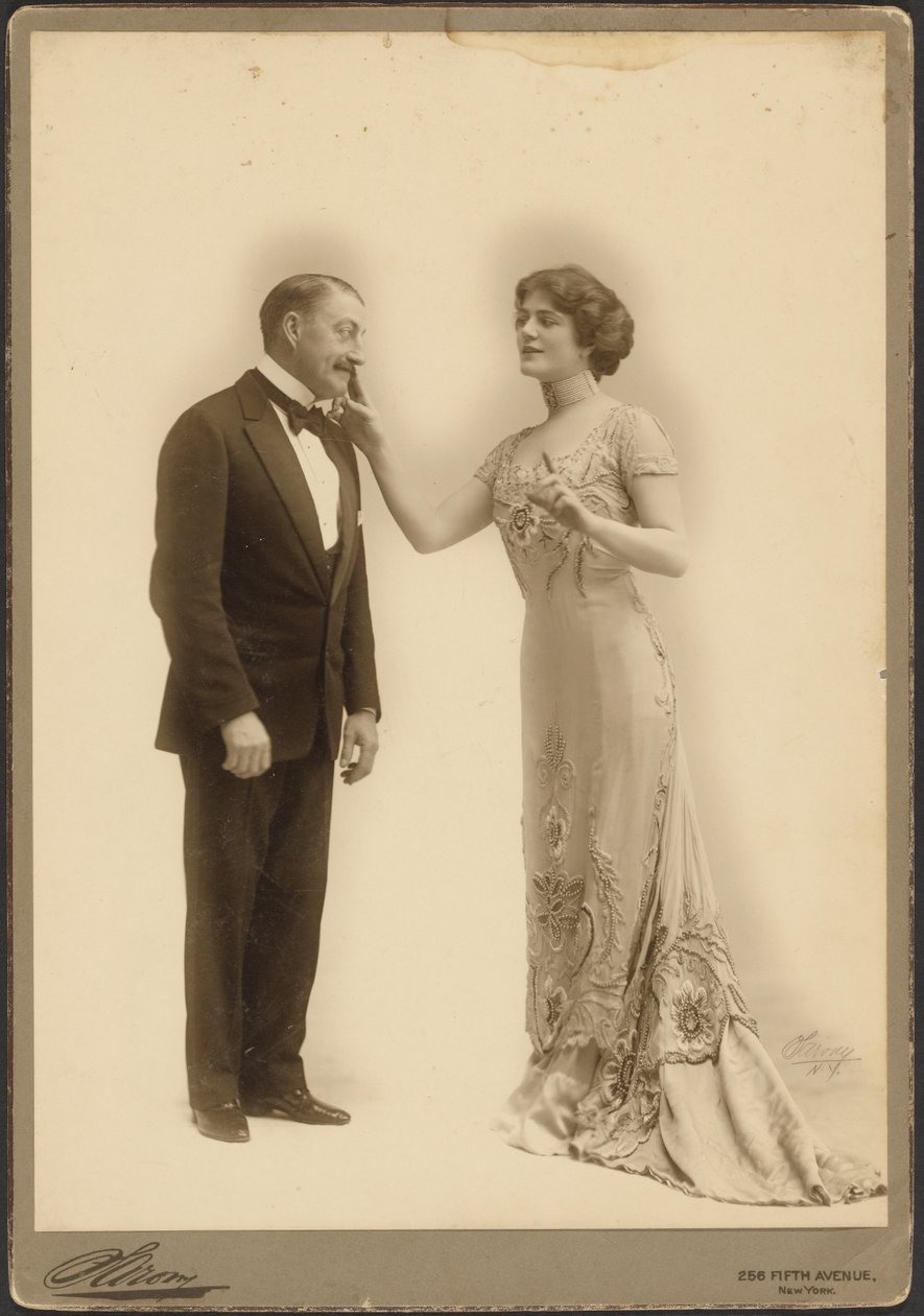 [John Drew, Jr. und Frau] von Napoleon Sarony
