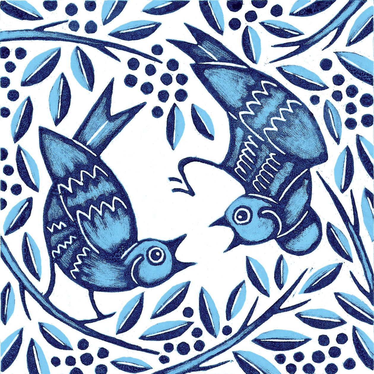 Blaukehlchen von Nat Morley