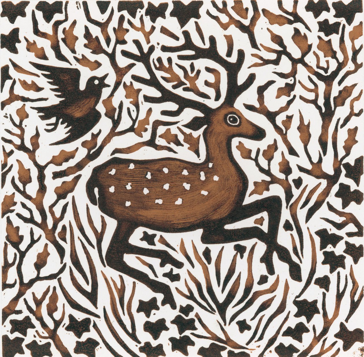 Waldhirsche, 2000 von Nat Morley