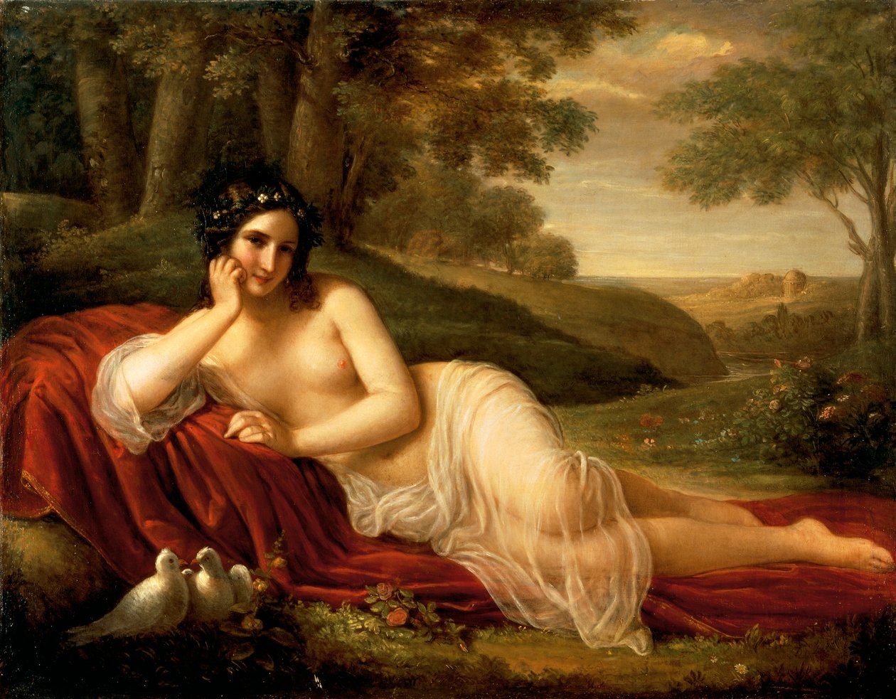 Venus liegend von Natale Schiavoni