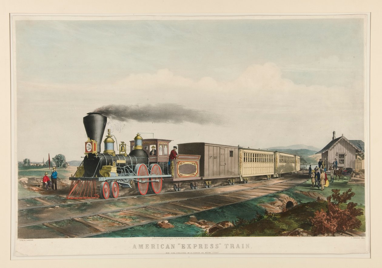 Amerikanisch von Nathaniel Currier