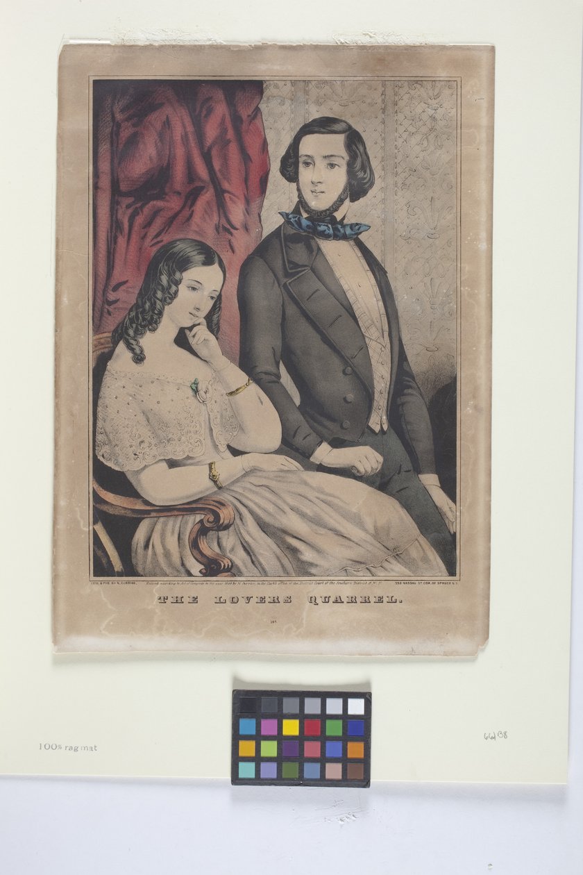 Der Liebesstreit von Nathaniel Currier