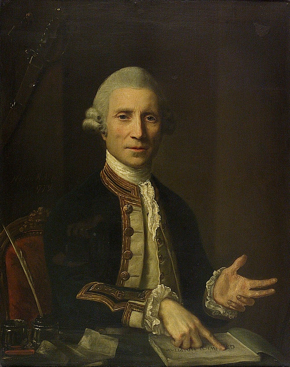 Kapitän Thomas Baillie (gest. 1802) von Nathaniel Hone
