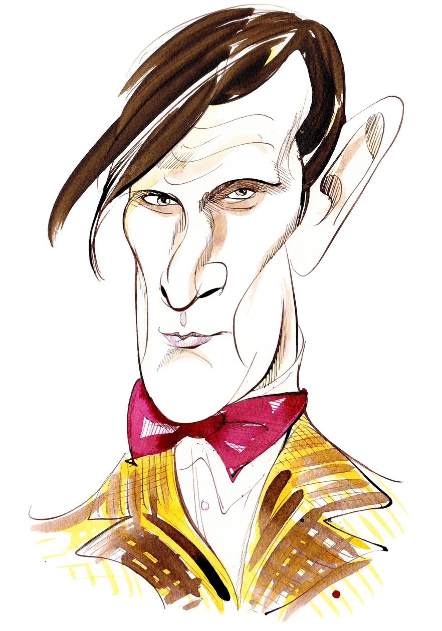 Matt Smith als Doctor Who in der BBC-Fernsehserie Doctor Who von Neale Osborne