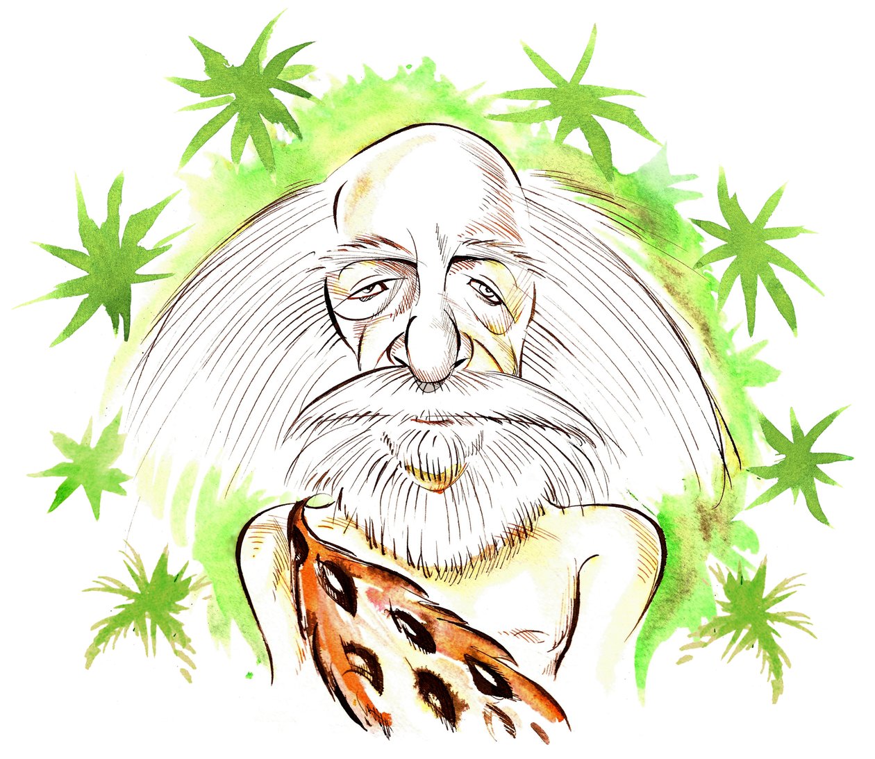 William Golding, englischer Schriftsteller, 1911-1993 von Neale Osborne