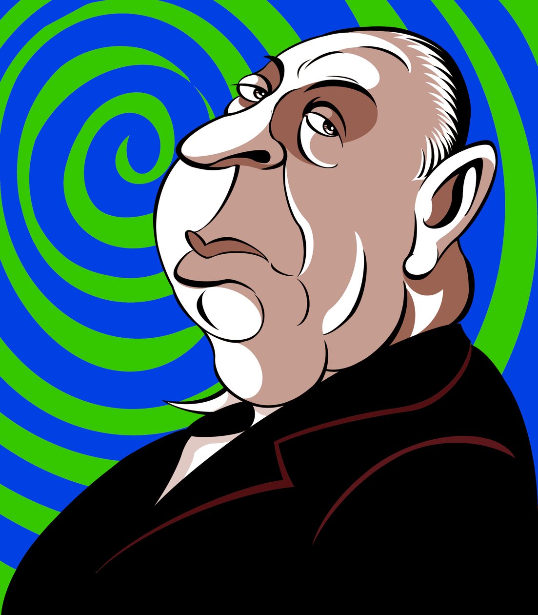 Alfred Hitchcock, 2018 von Neale Osborne