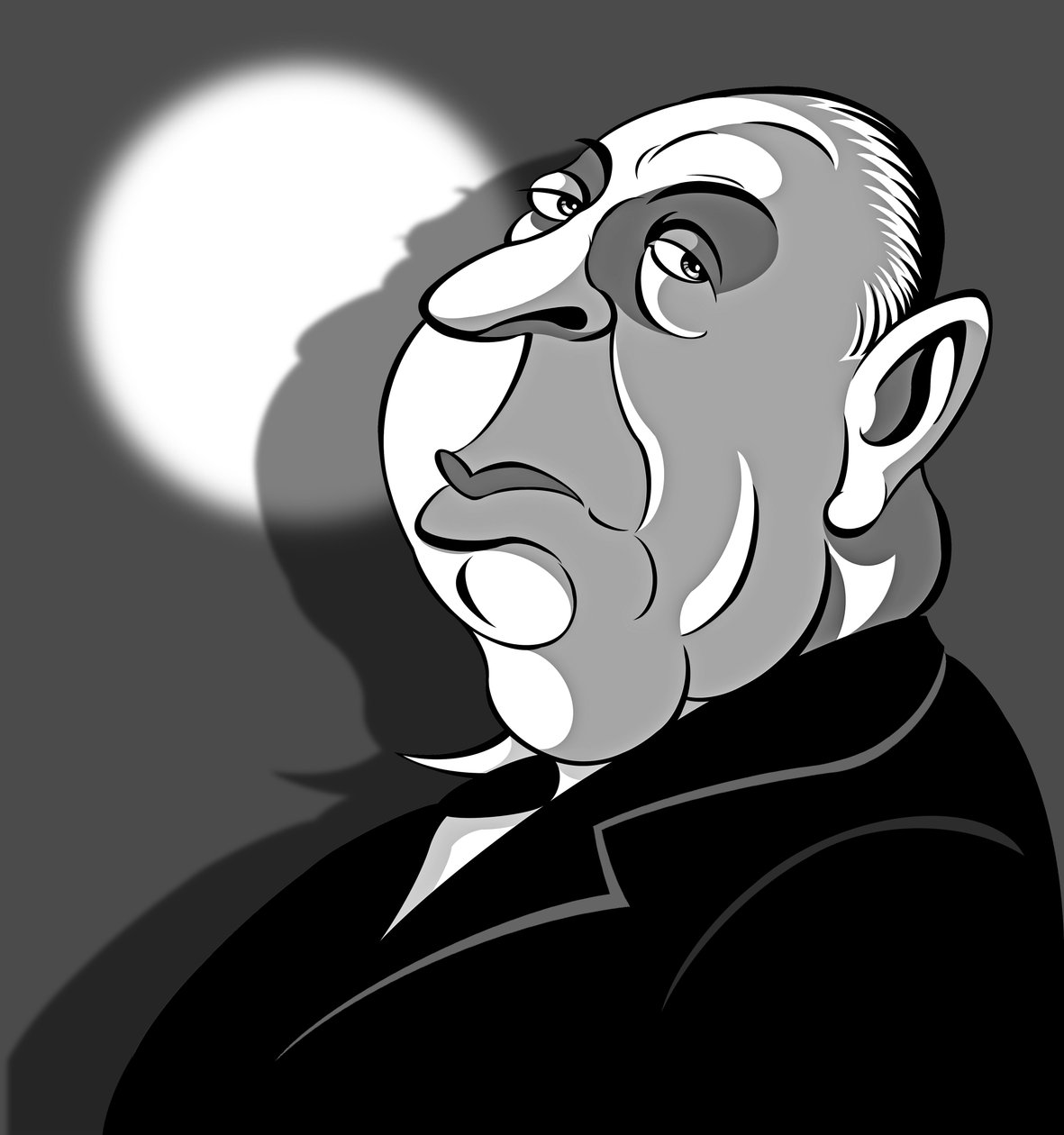 Alfred Hitchcock, 2018 von Neale Osborne