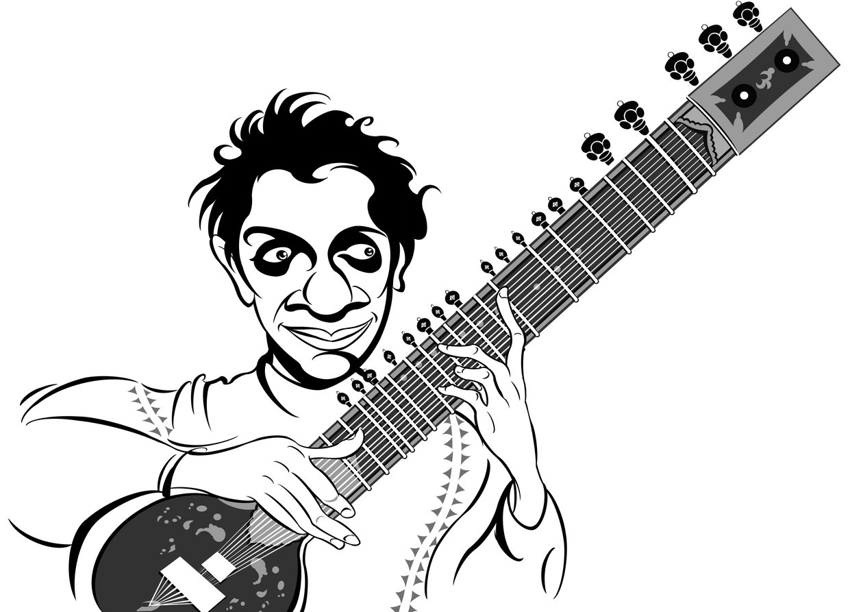 Ravi Shankar, 2019 von Neale Osborne