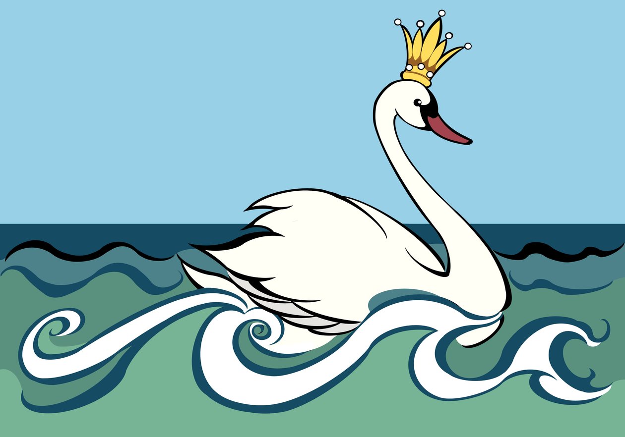 Schwanenprinzessin, 2022 von Neale Osborne
