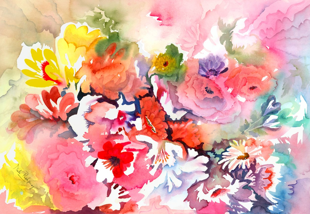 Endlose Blüten von Neela Pushparaj