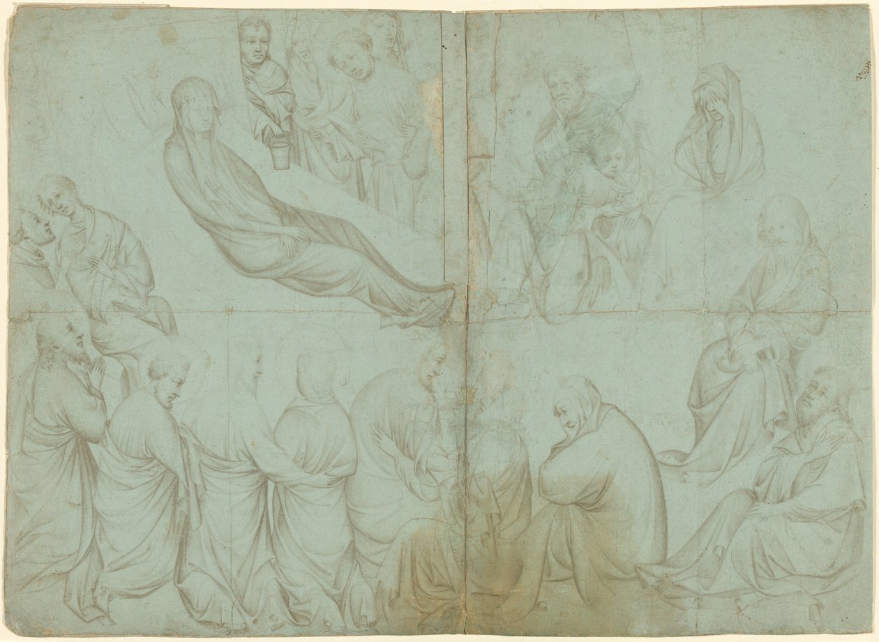Der Tod der Jungfrau von Netherlandish 14th Century