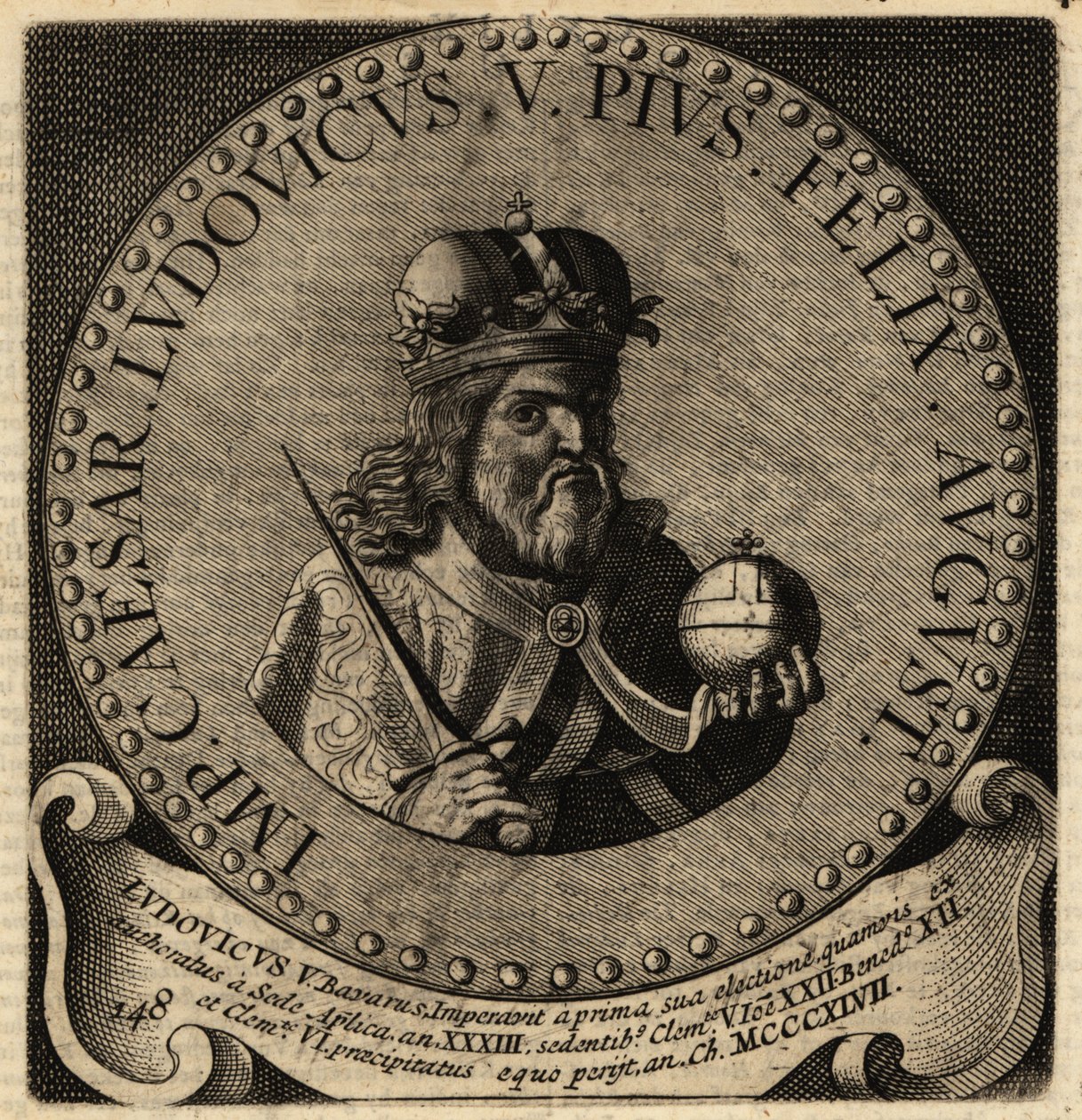 Heiliger Römischer Kaiser Ludwig IV. von Netherlandish School