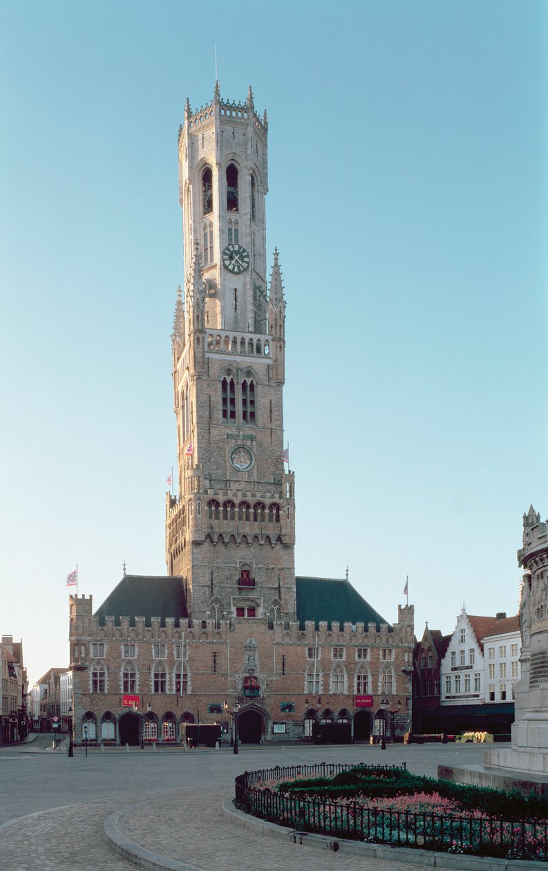 Der Glockenturm, gebaut 1282-96 von Netherlandish School