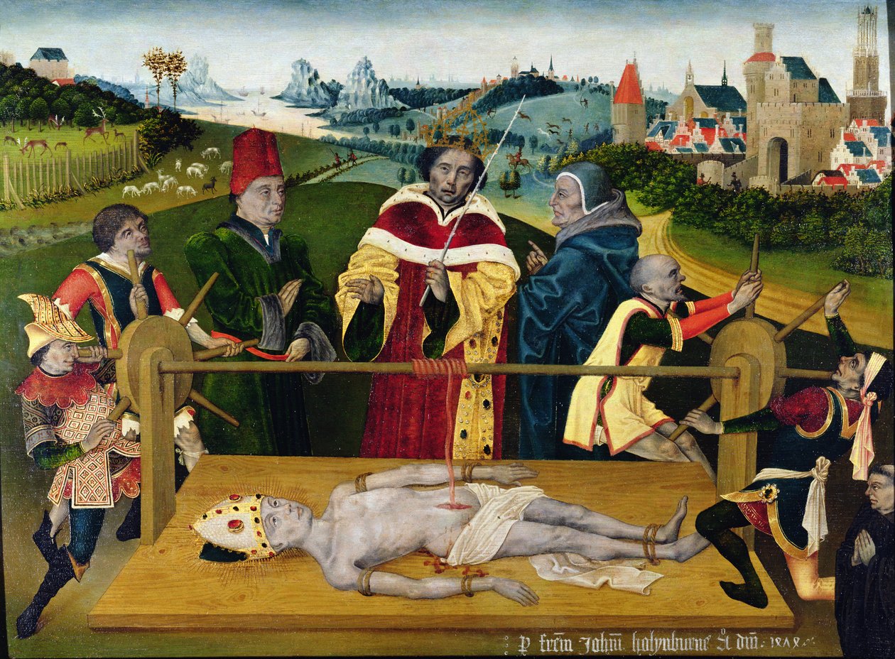 Das Martyrium des Hl. Erasmus von Netherlandish School