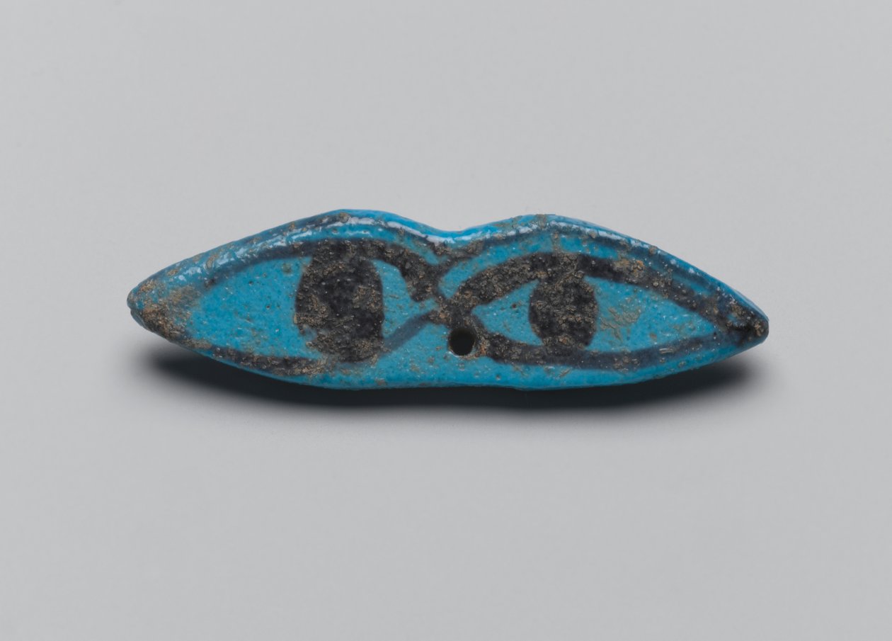 Amulett in Form von zwei Augen, aus Deir el-Bahri von New Kingdom Egyptian