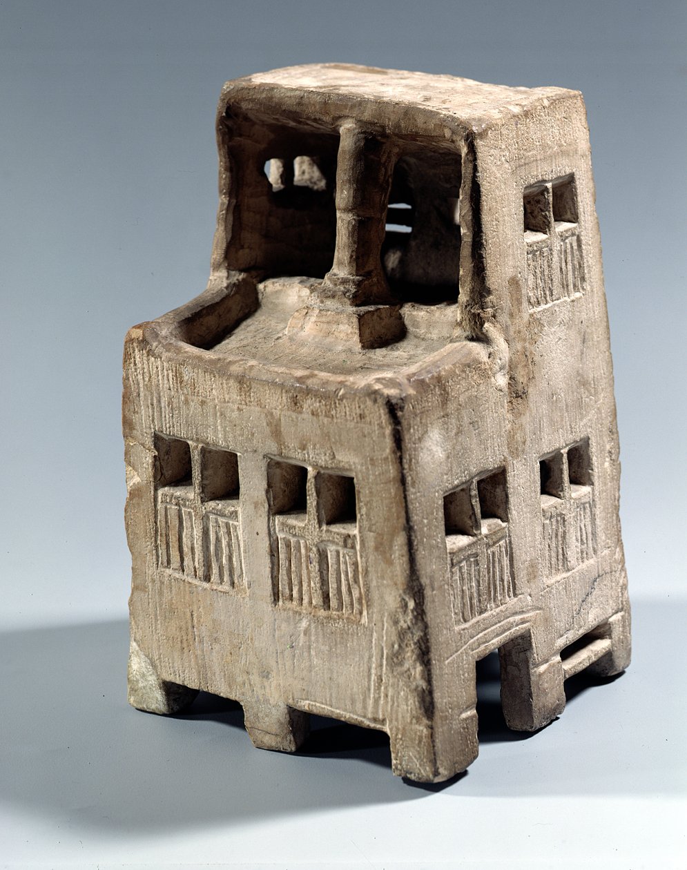 Modell eines Hauses von New Kingdom Egyptian