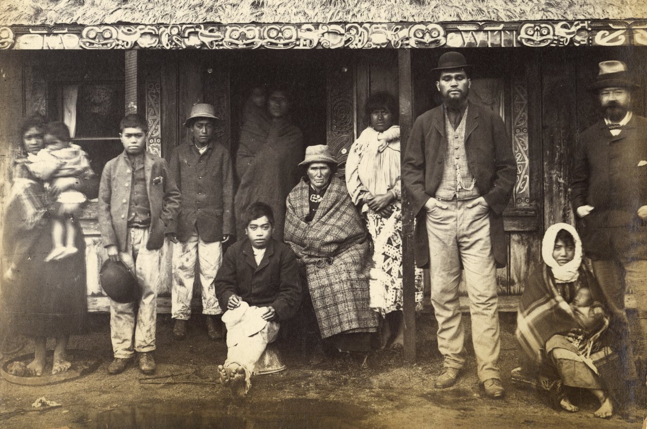 Flüchtlinge aus Te Wairoa und andere von New Zealander Photographer