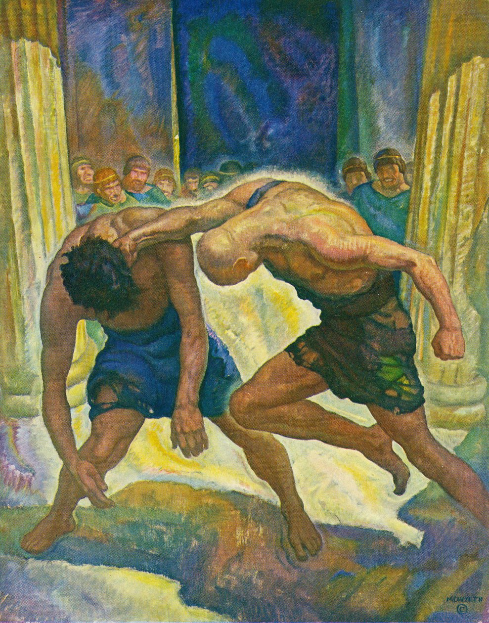 Der Kampf der Bettler von Newell Convers Wyeth