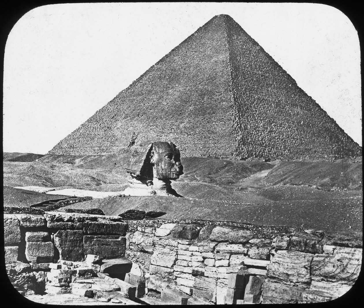 Große Sphinx von Gizeh, Ägypten, ca. 1890 von Newton and Co
