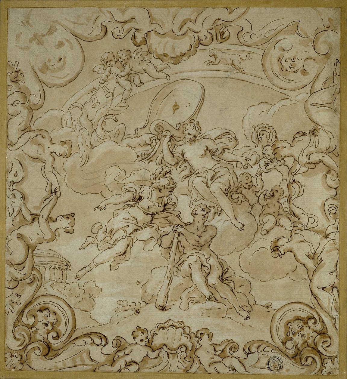 Herkules an der Weggabelung von Niccolò Berrettoni