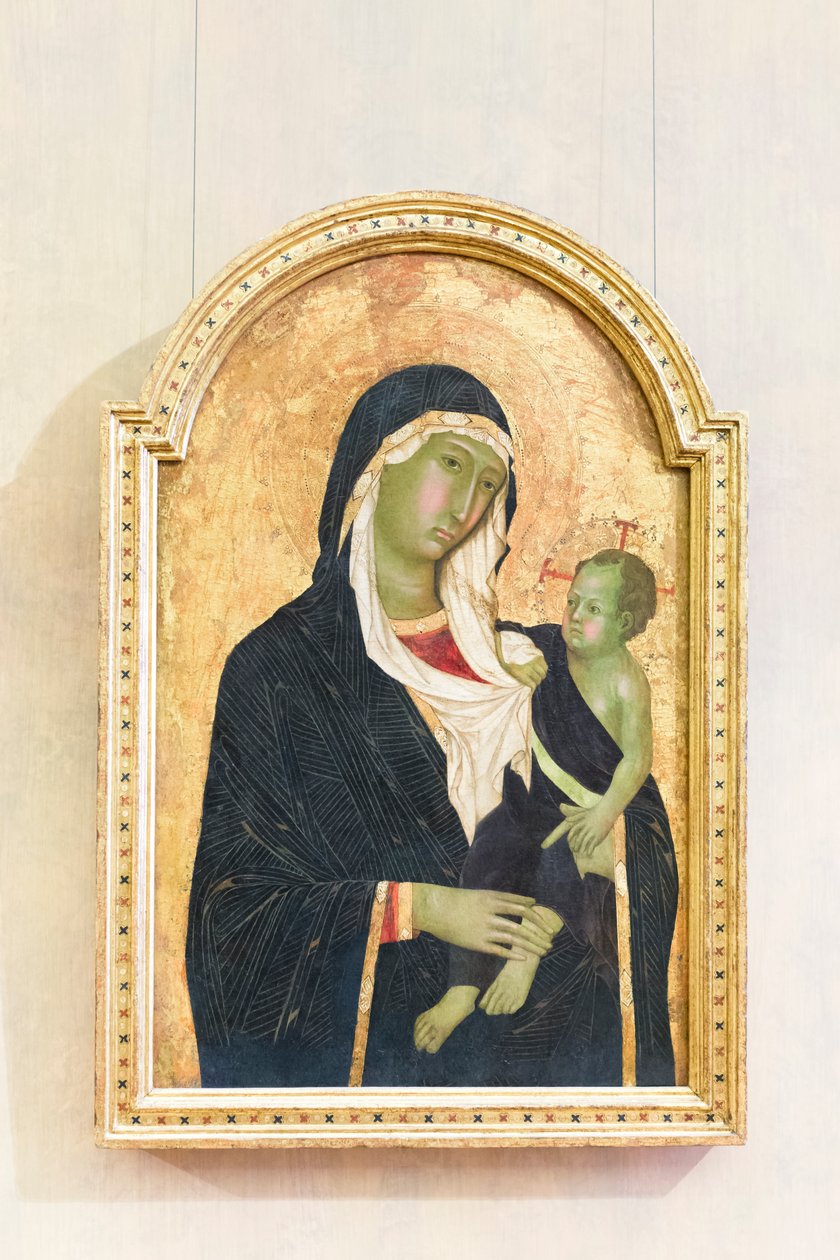 Madonna mit Kind von Niccolò di Segna
