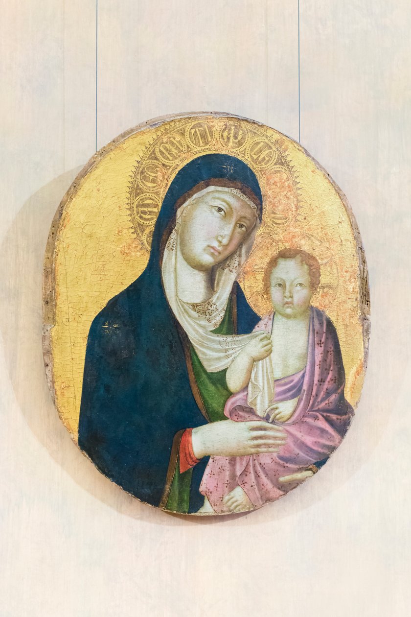 Madonna mit Kind von Niccolò di Segna