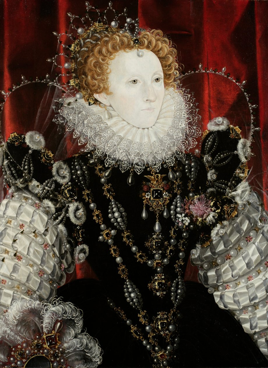Königin Elisabeth I. (1533-1603) von Nicholas Hilliard