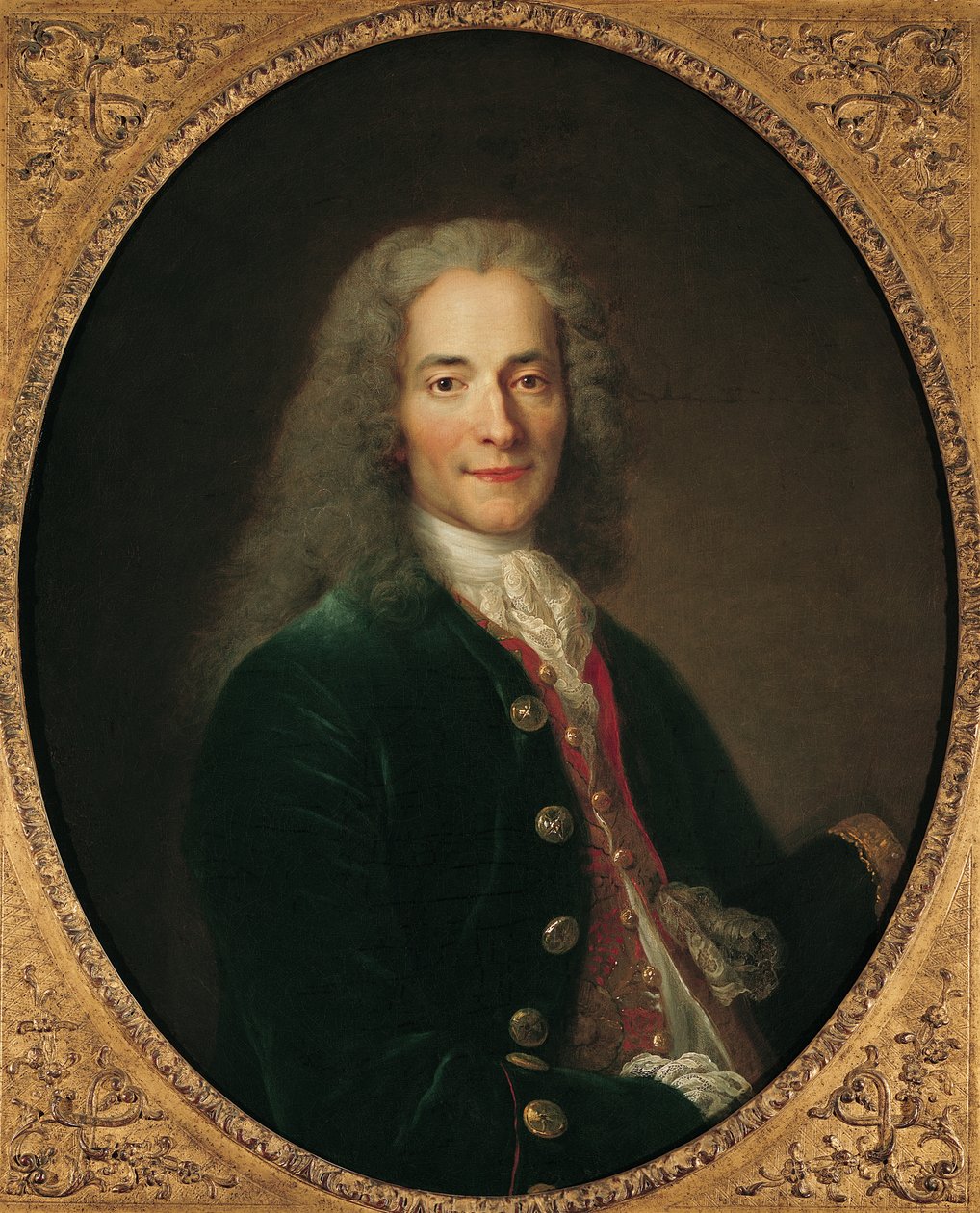 Porträt von Voltaire (1694-1778) nach 1718 von Nicolas de Largillière