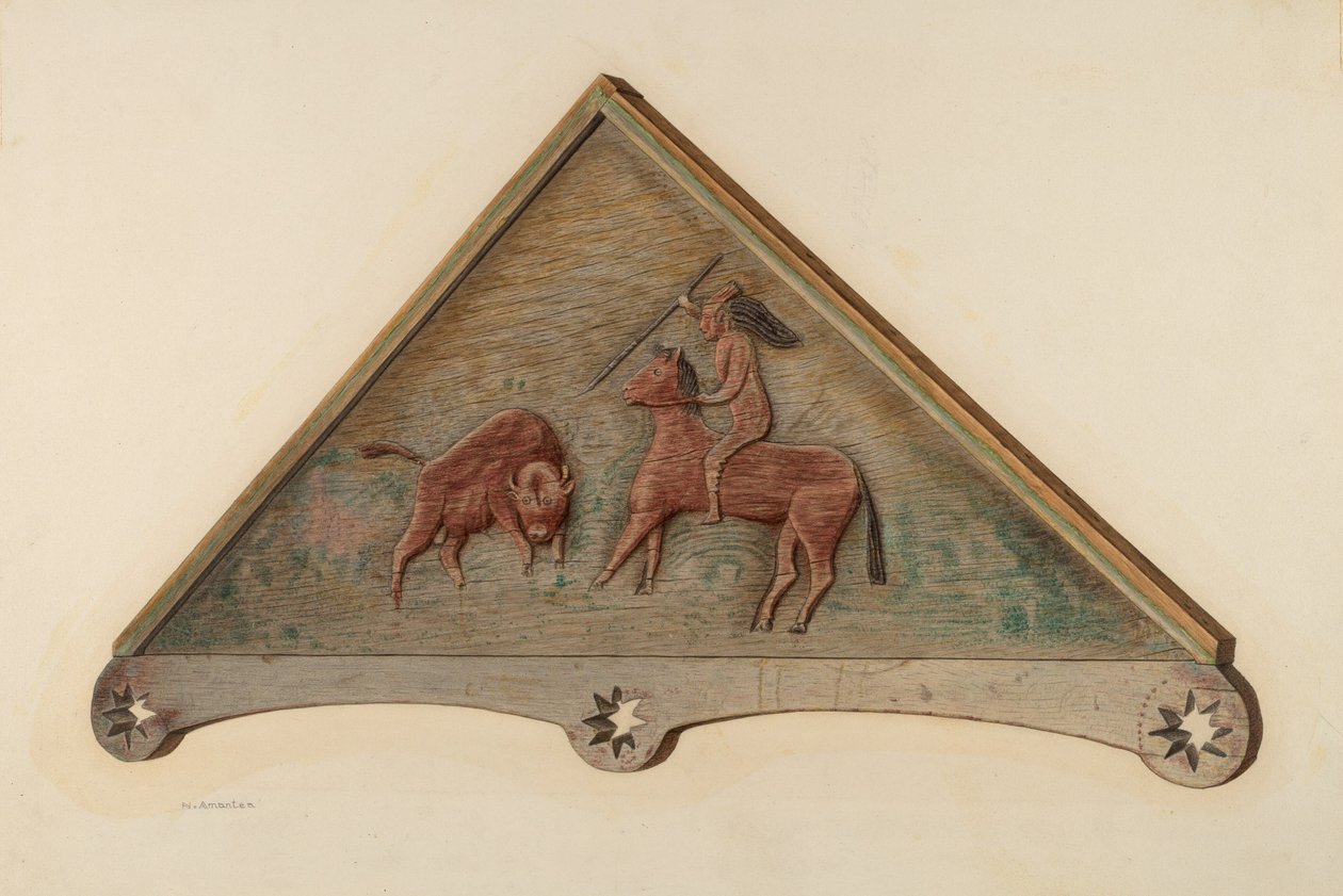 Über-Tür-Panel von Nicholas Amantea
