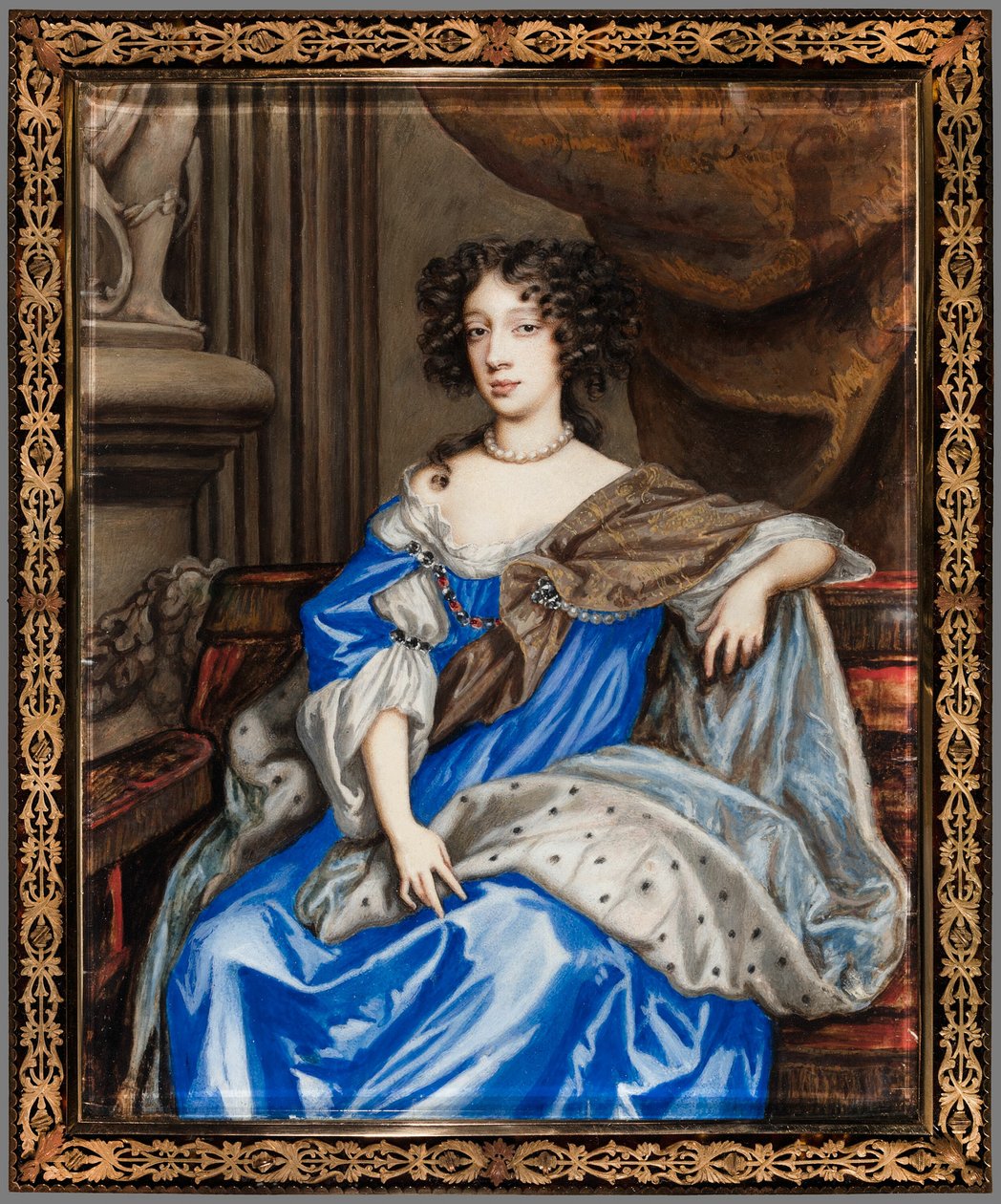 Porträt von Maria von Modena von Nicholas Dixon