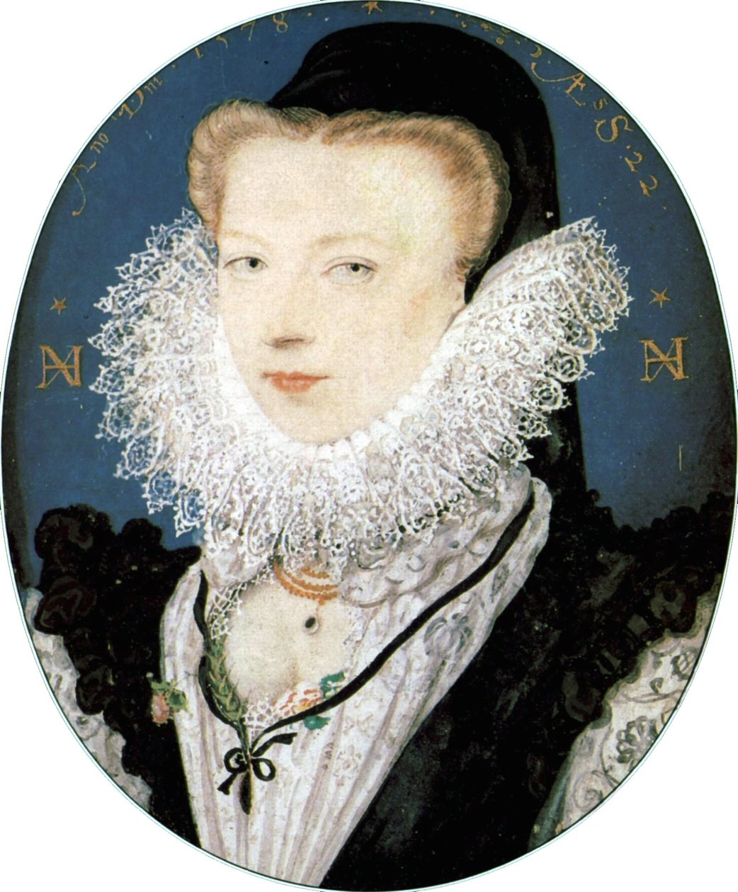 Alice Brandon, Mrs Hilliard von Nicholas Hilliard