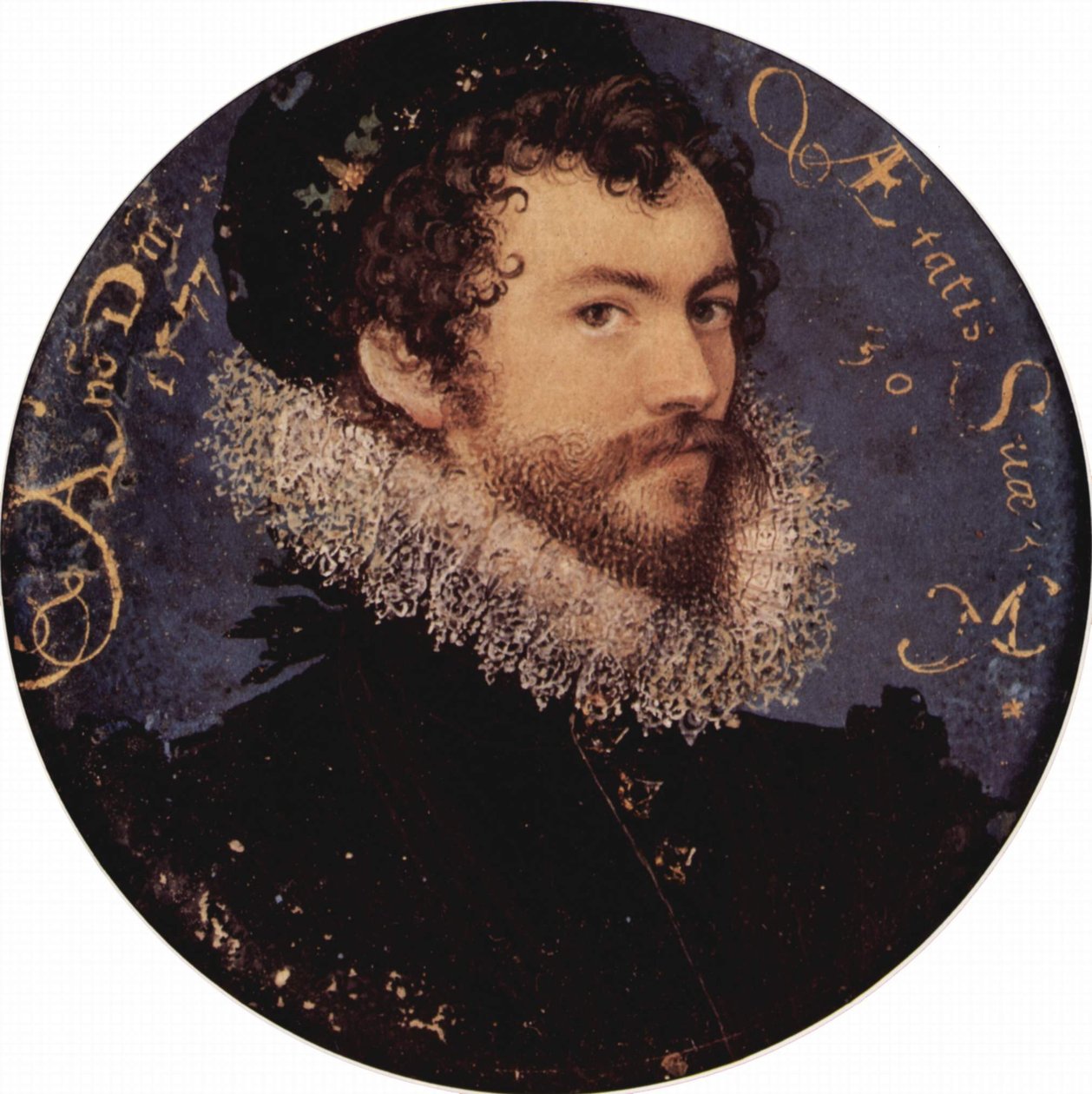 Selbstporträt, im Alter von 30 Jahren von Nicholas Hilliard