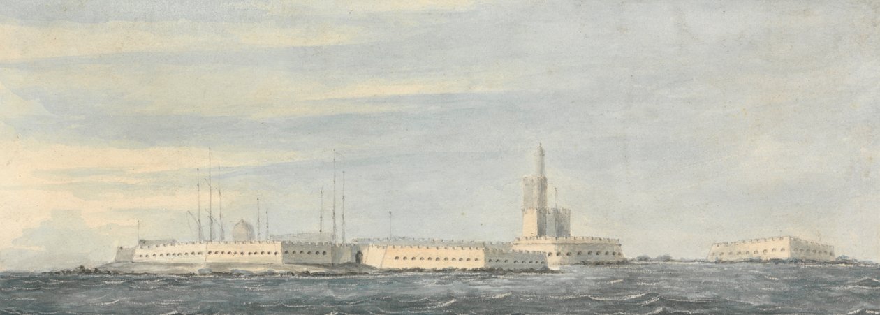 Mole Head, Algier von Nicholas Pocock
